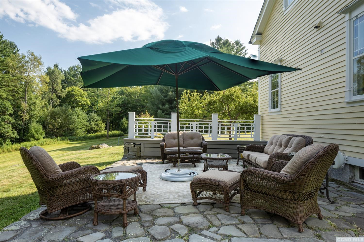 618 A Stonewall Road Austerlitz, NY 12060 - Photo 22 of 37 a patio with patio outdoor seating yard