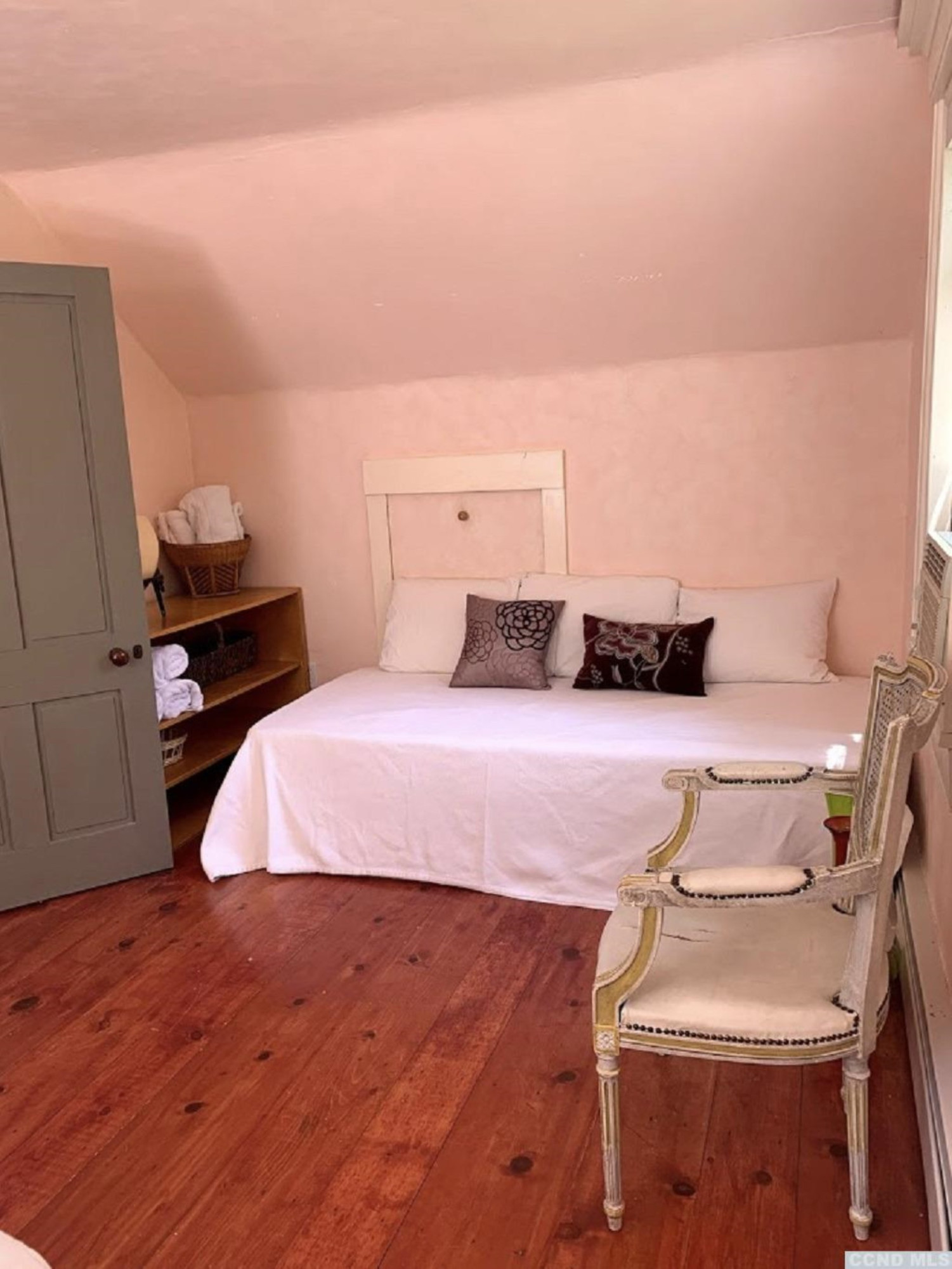 618 A Stonewall Road Austerlitz, NY 12060 - Photo 34 of 37 a bedroom with a bed and a night stand