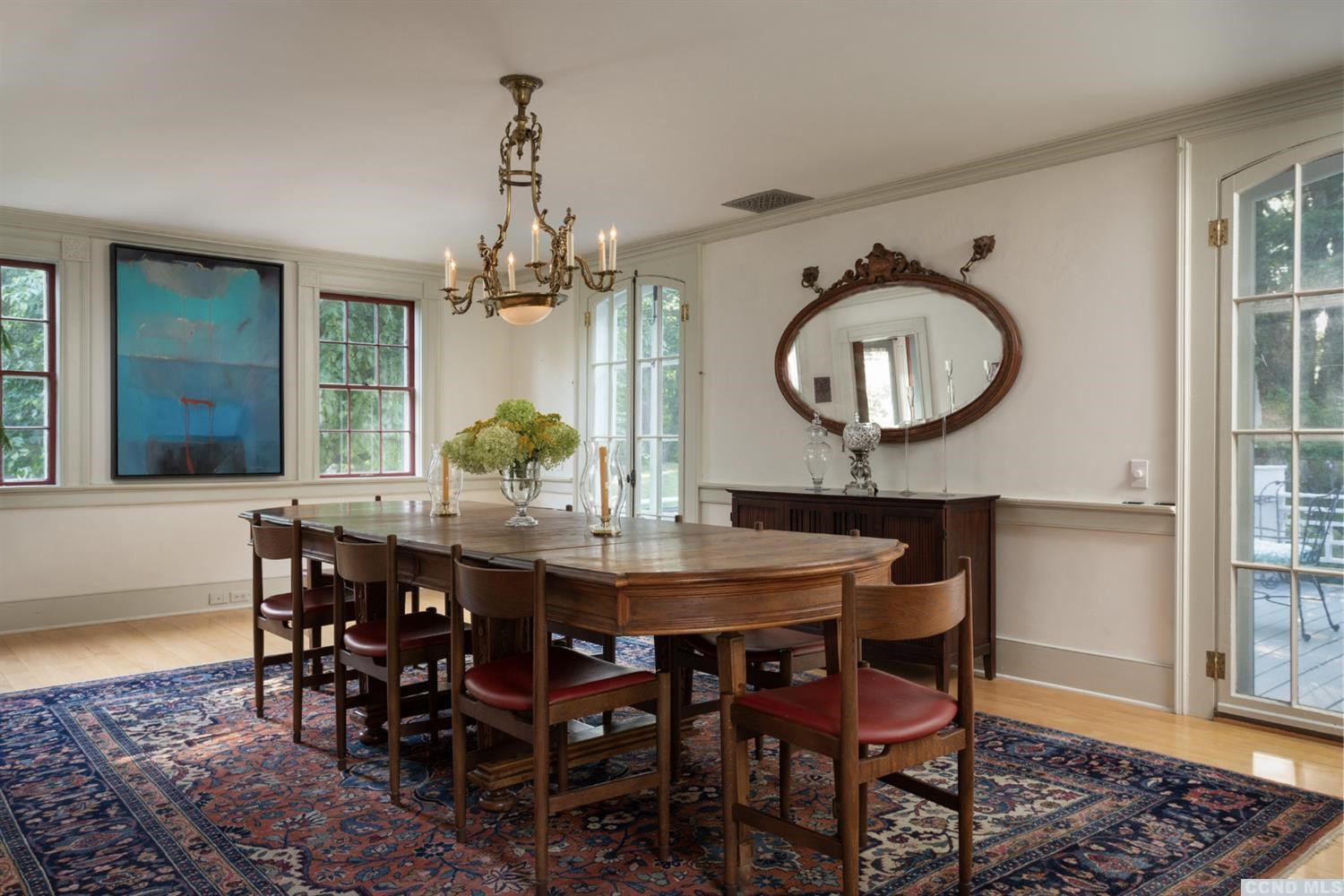 618 A Stonewall Road Austerlitz, NY 12060 - Photo 10 of 37 a dining room with a wooden table and chairs