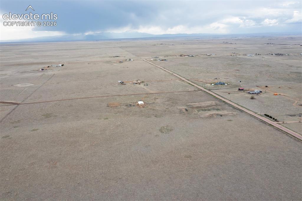 33455 Fossinger Road Yoder, CO 80864 - Photo 19 of 30 Aerial view with a rural view