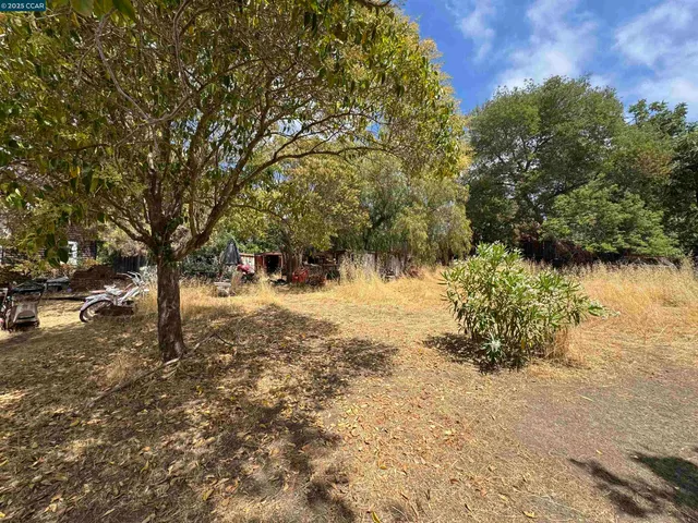 a view of snow on a field