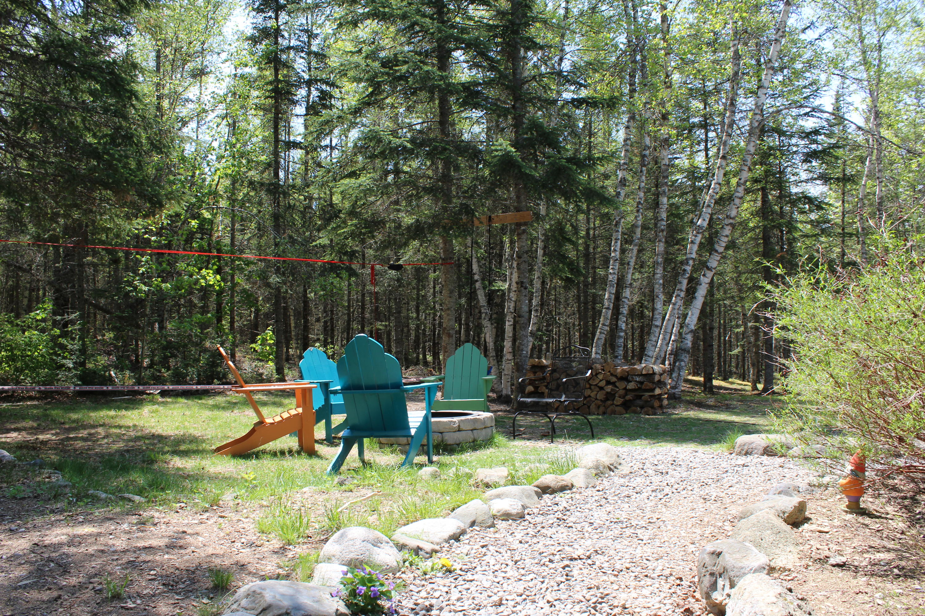 1136 Seboeis Road Howland, ME 04448 - Photo 29 of 37 firepit