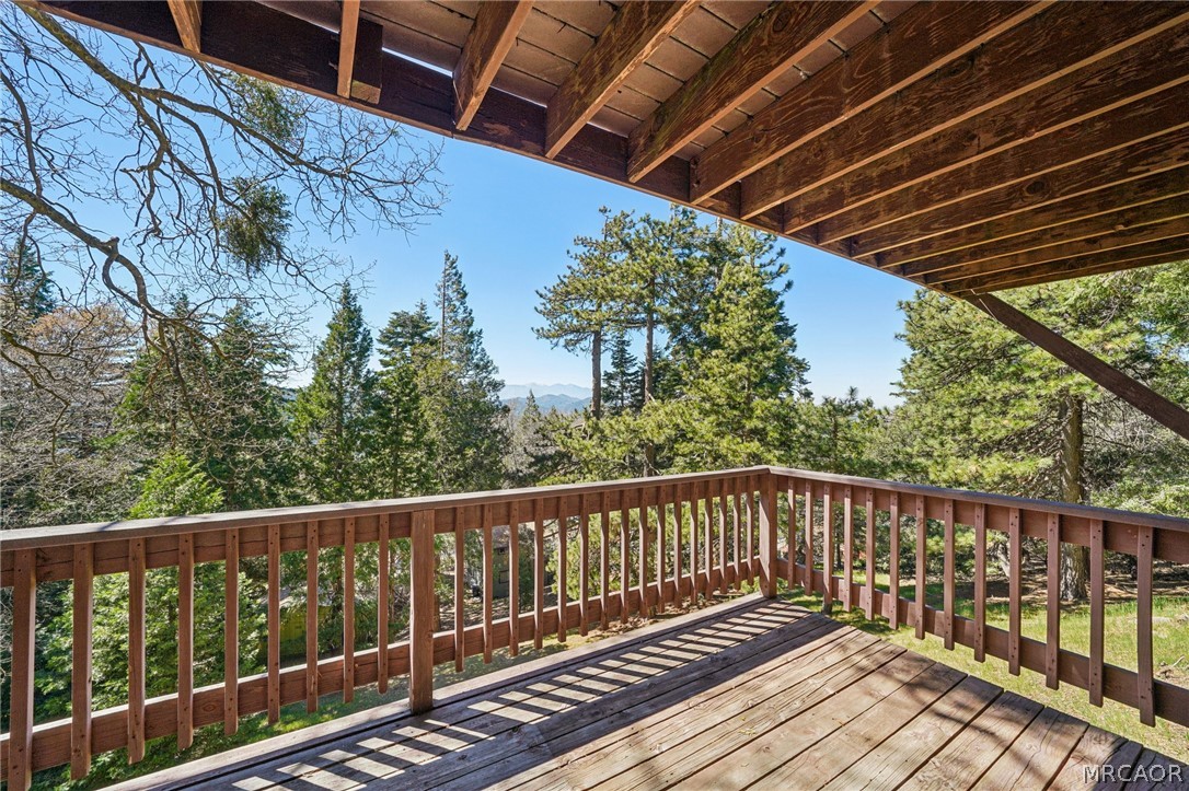 25274 N Road Twin Peaks, CA 92391 - Photo 21 of 41 a view of a roof deck