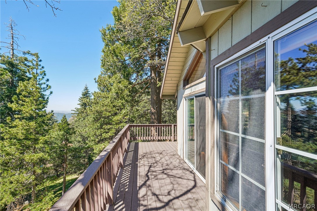 25274 N Road Twin Peaks, CA 92391 - Photo 6 of 41 a view of balcony with two plants