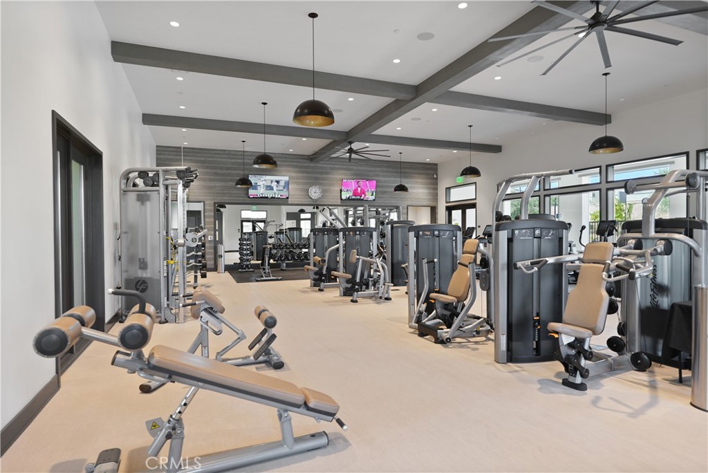 32522 Brunello Way Temecula, CA 92591 - Photo 71 of 75 a view of a room with gym equipment