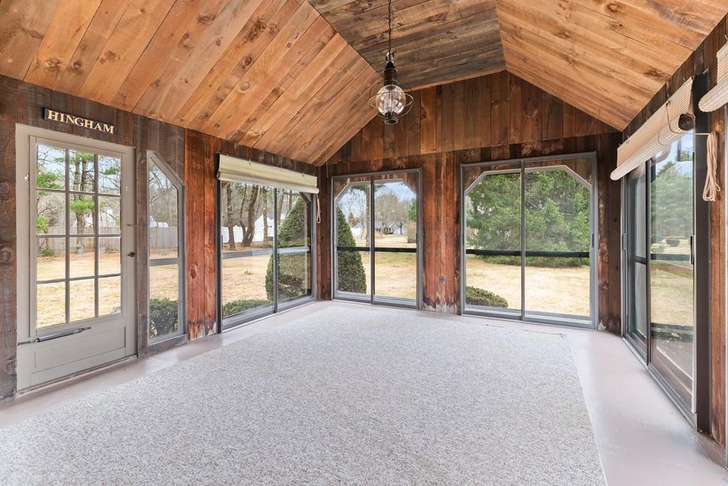 2 Craig Lane Hingham, MA 02043 - Photo 17 of 18 a view of an empty room with a balcony