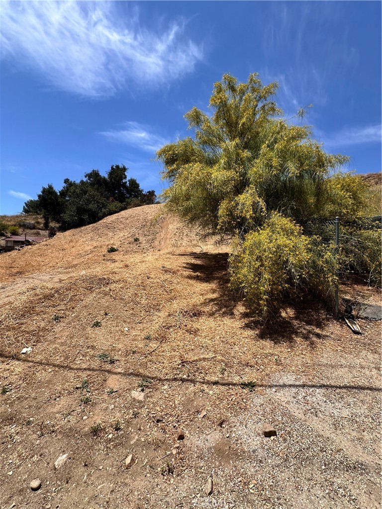 0 Val Verde Val Verde, CA 91384 - Photo 12 of 13 a view of a dry yard with trees