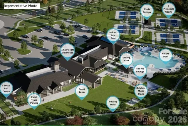 an aerial view of a fire pit and on wooden floor