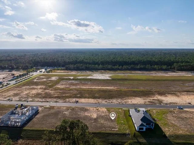 a view of an ocean and beach