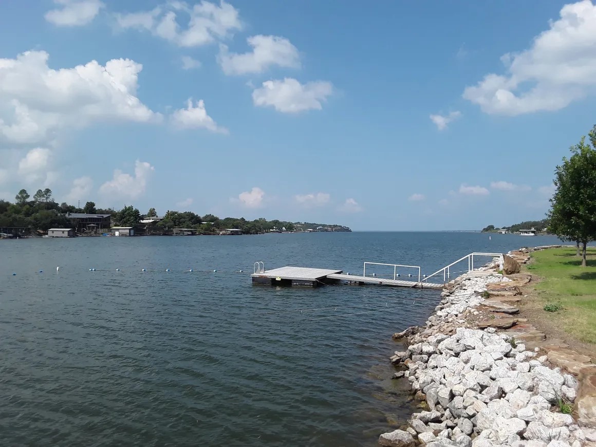 207 Deer Ridge Drive Burnet, TX 78611 - Photo 36 of 36 A private swim dock awaits for those cool dips in the water on a hot summer day.