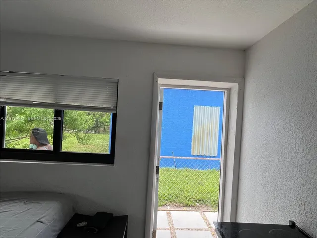 a view of front door