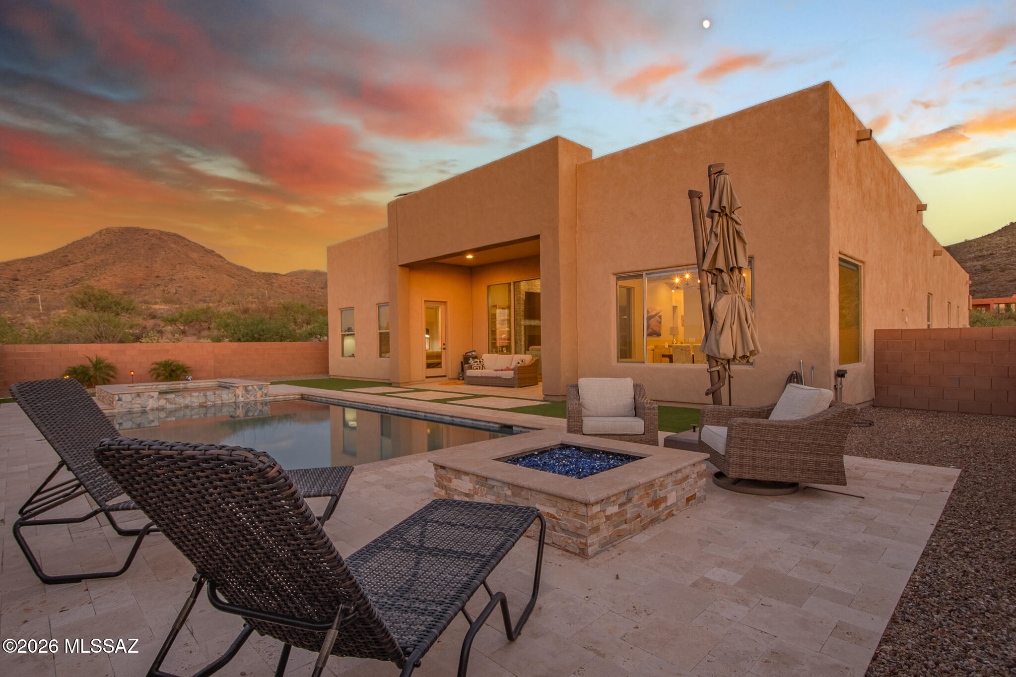 18642 South Houghton Road Vail, AZ 85641 - Photo 5 of 39 Backyard - Rear Exterior