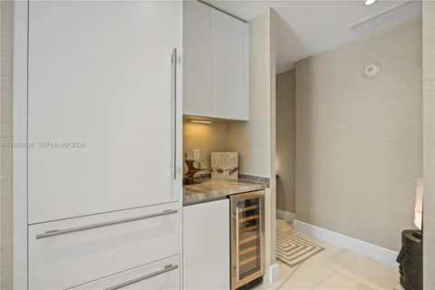 a view of kitchen and sink