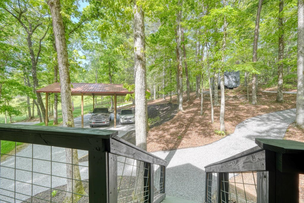 919 New Hope Road Morganton, GA 30560 - Photo 47 of 52 a view of a porch with furniture and garden