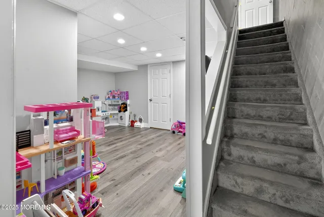 a view of storage and utility room