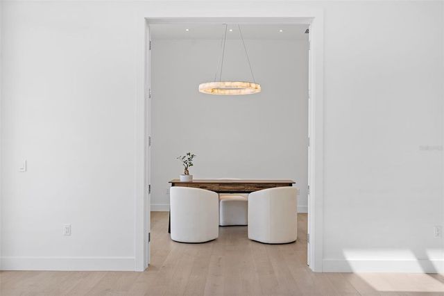 a room with furniture and a window