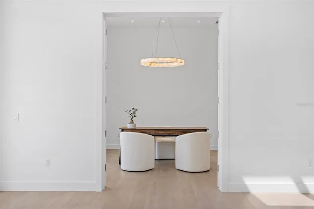 a room with furniture and a window