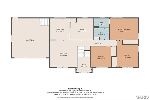 $309,000 | 221 Jubaka Drive, Fairview Heights, IL 62208