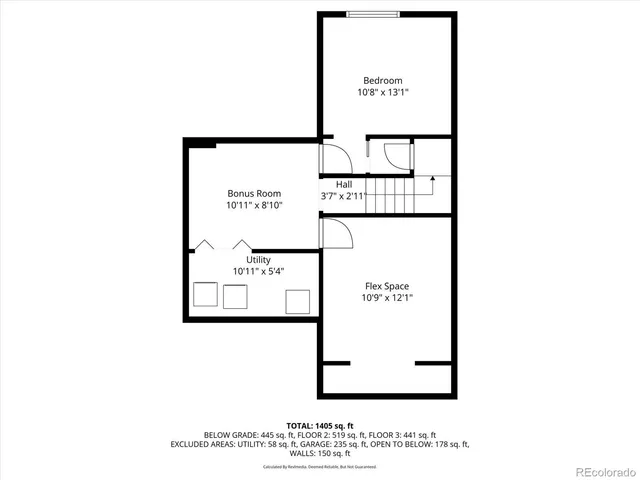 a picture of a wall with a rug