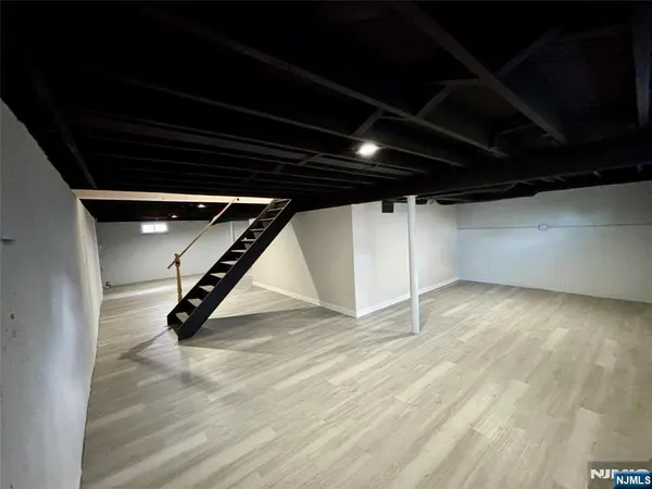 a view of a storage room