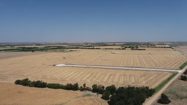a view of ocean and mountain