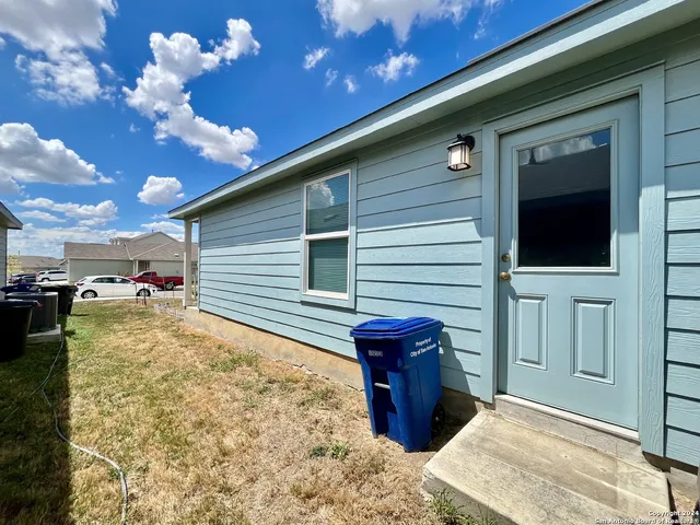 a front view of a house with entryway