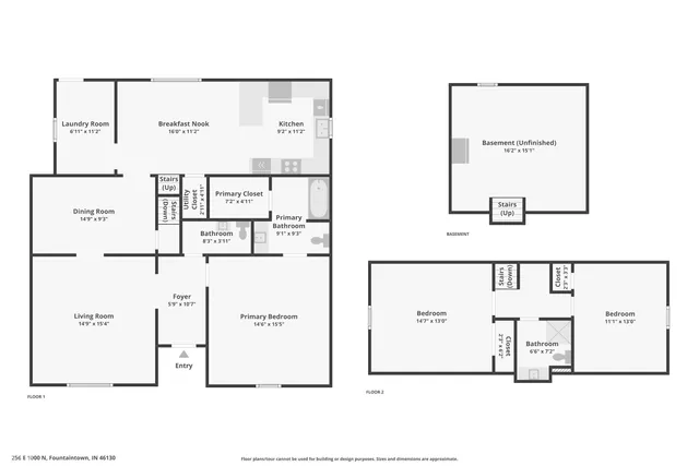 $480,000 | 256 East 1000 North, Fountaintown, IN 46130
