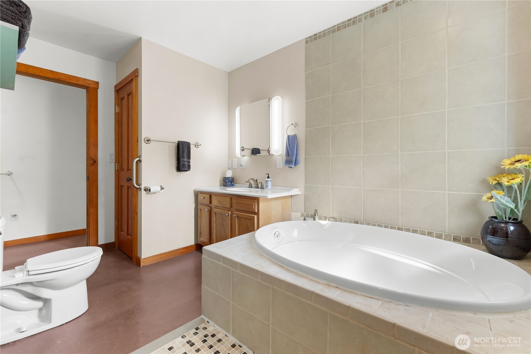 96 Alder Creek Road Twisp, WA 98856 - Photo 15 of 40 a bathroom with a sink a toilet and shower
