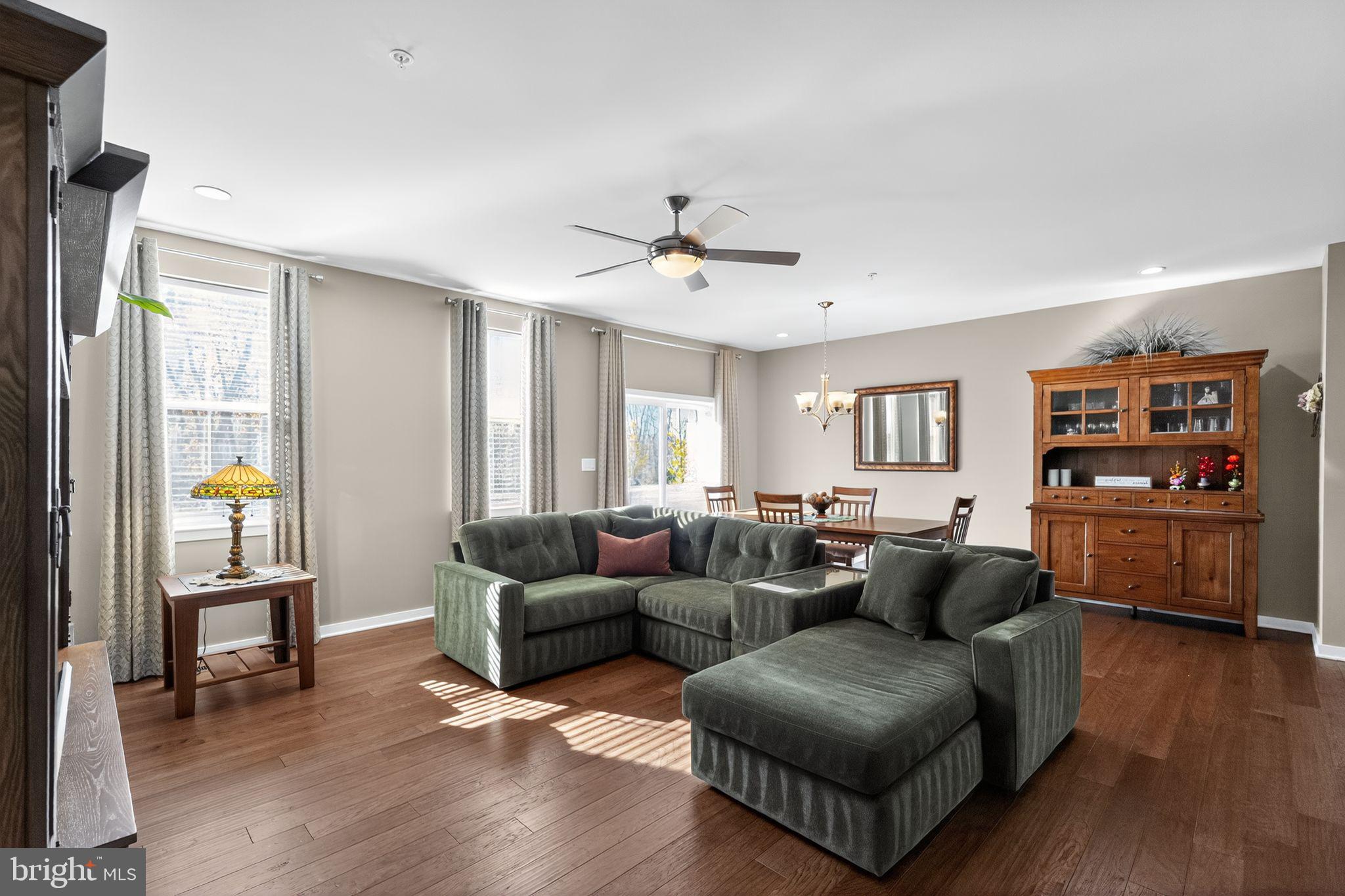 417 Wynstone Court Colmar, PA 18915 - Photo 12 of 30 a living room with furniture and wooden floor