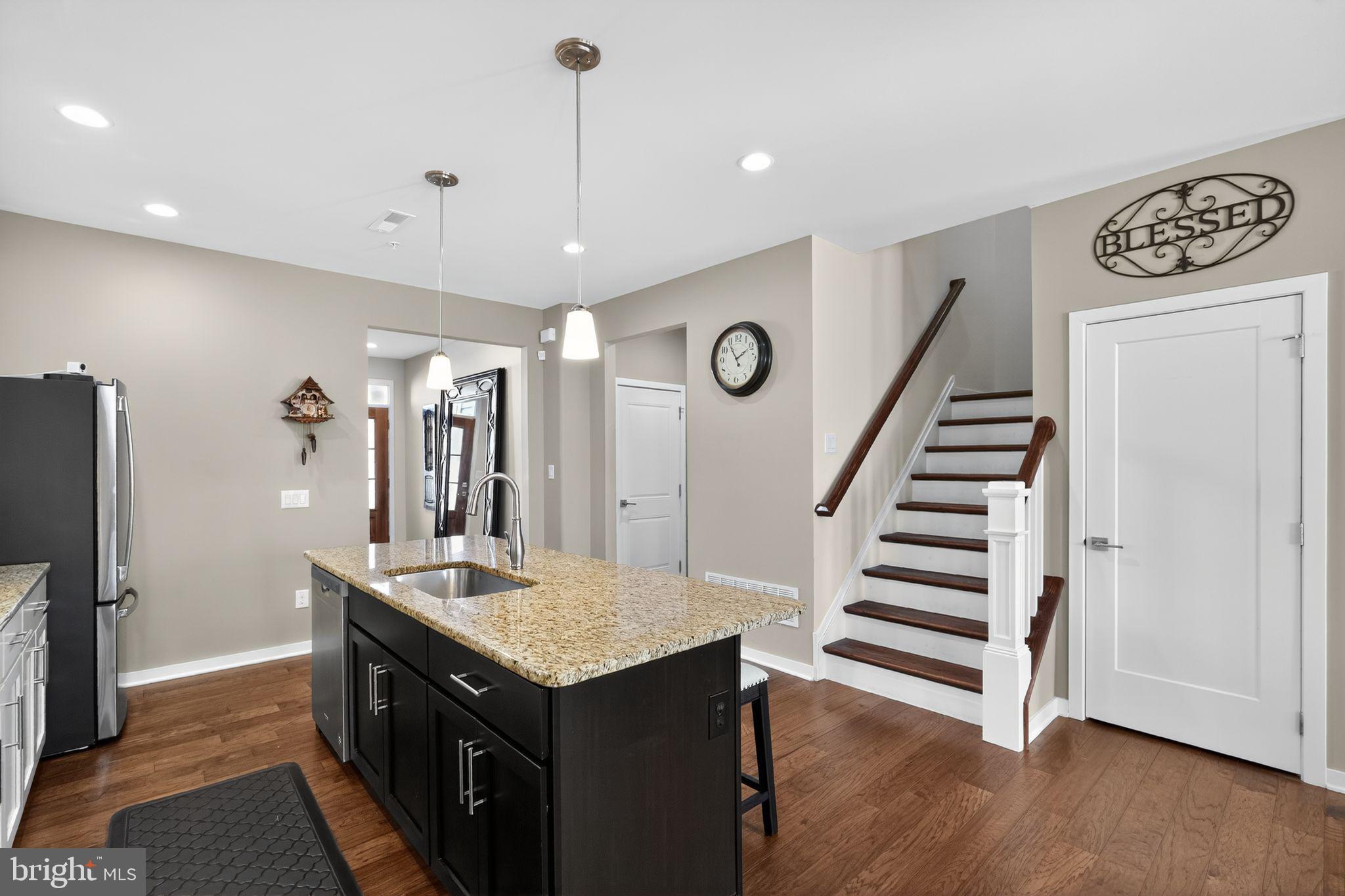 417 Wynstone Court Colmar, PA 18915 - Photo 8 of 30 a kitchen with sink and refrigerator