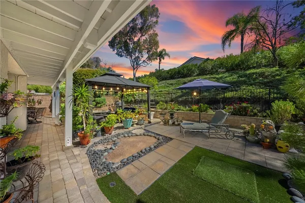 a view of outdoor space yard deck patio and outdoor kitchen