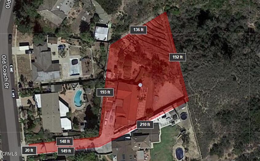 3166 Old Coach Drive Camarillo, CA 93010 - Photo 53 of 55 an aerial view of residential houses with outdoor space