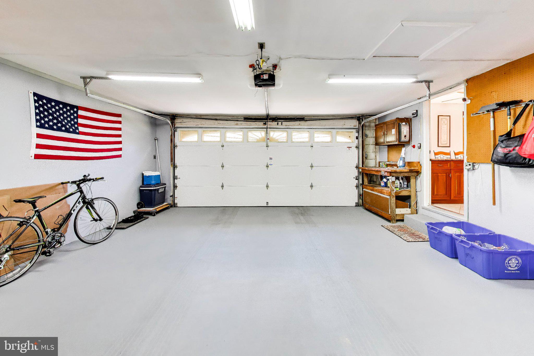 14216 Alderton Road Silver Spring, MD 20906 - Photo 55 of 63 Spacious garage with American pride.