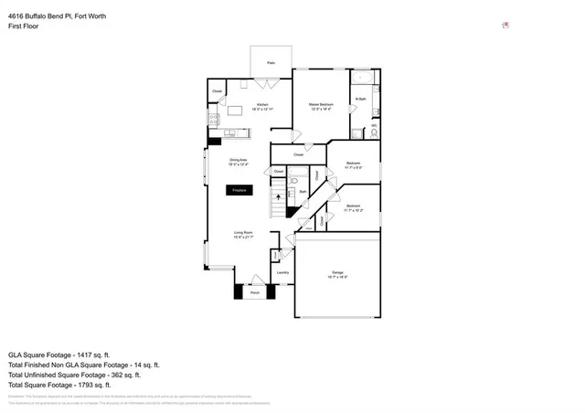$2,300 | 4616 Buffalo Bend Place, Fort Worth, TX 76137