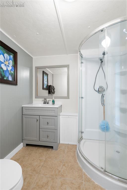 455 Golden Bell Lane Divide, CO 80814 - Photo 11 of 30 a bathroom with a sink a toilet and shower