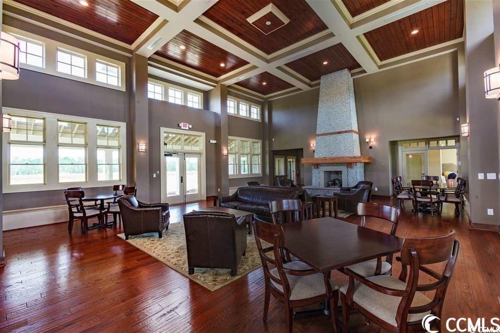 7064 Watercress Street Myrtle Beach, SC 29579 - Photo 6 of 39 Dining space featuring french doors, a high ceilin