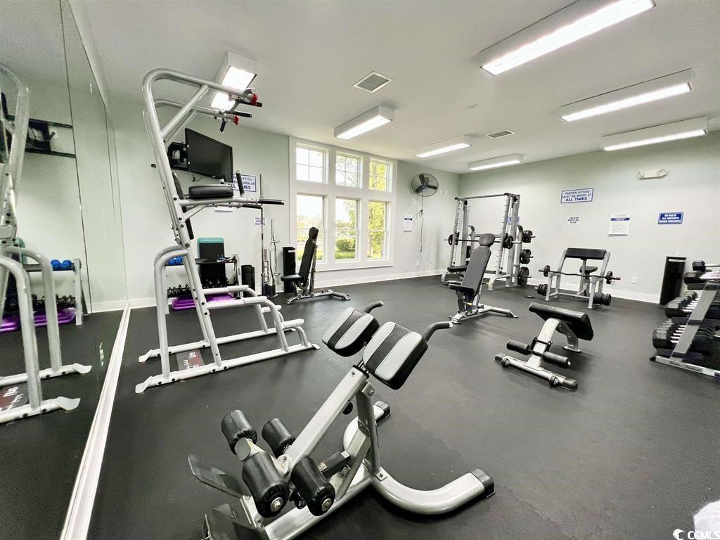 7064 Watercress Street Myrtle Beach, SC 29579 - Photo 9 of 39 View of gym