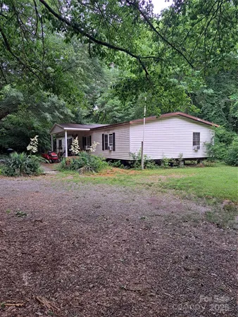a house view with a outdoor space