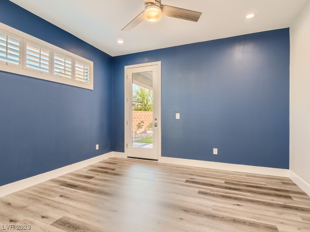 9744 Starlight Ridge Avenue Las Vegas, NV 89148 - Photo 8 of 45 barn door closure with patio door too work from ho