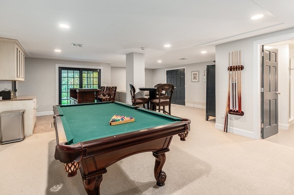4 Bridle Path Lane Beverly, MA 01915 - Photo 34 of 42 a room with pool table and windows