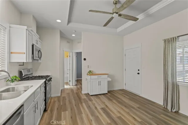 a view of empty room