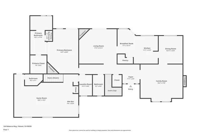 $799,000 | 164 Rebecca Way, Folsom, CA 95630