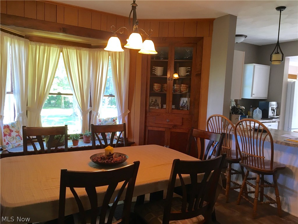 2745 Eby Road Wooster, OH 44691 - Photo 9 of 17 The bay window and built-ins make this dining room look extra nice!