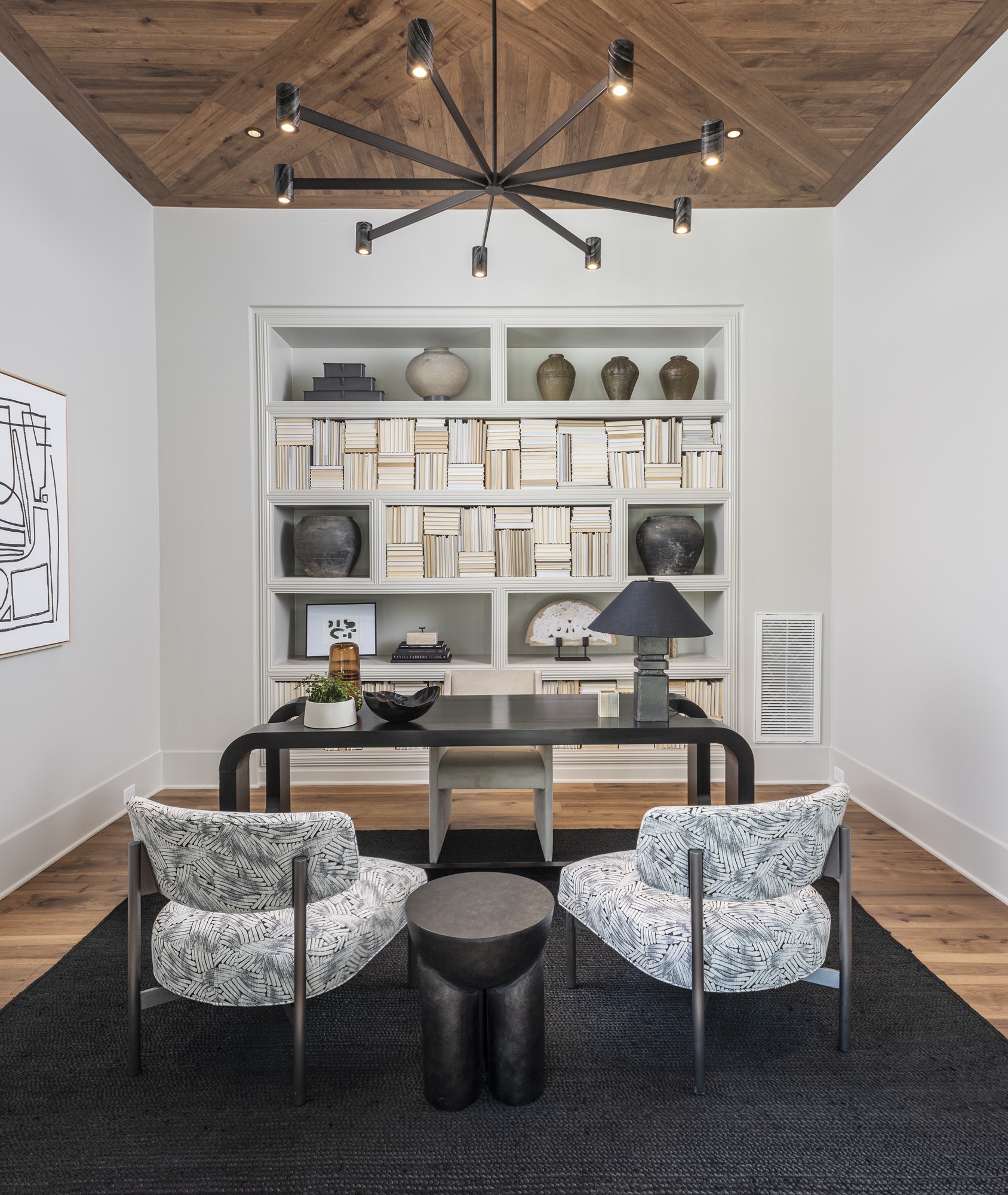 1549 Sunset Road Brentwood, TN 37027 - Photo 19 of 43 a living room with furniture and a chandelier
