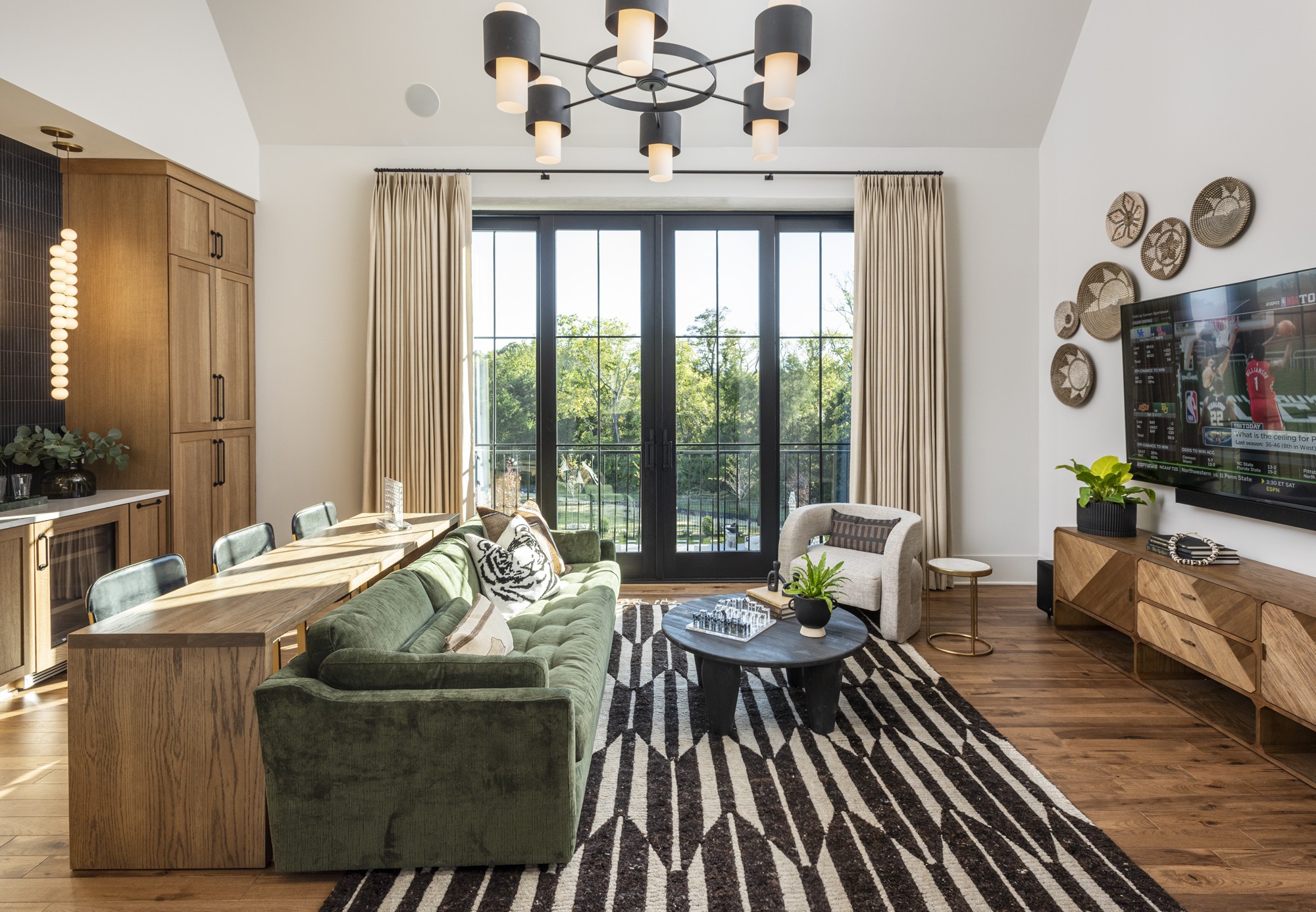 1549 Sunset Road Brentwood, TN 37027 - Photo 28 of 43 a living room with furniture and wooden floor