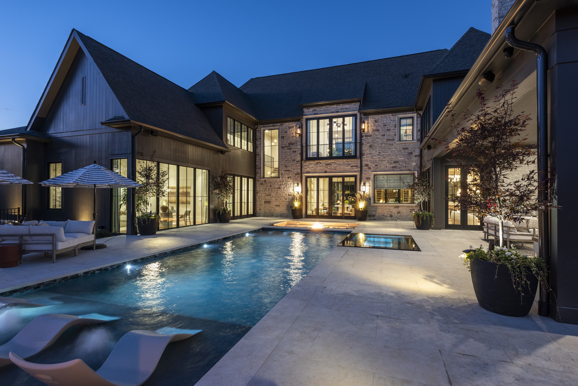 1549 Sunset Road Brentwood, TN 37027 - Photo 36 of 43 a view of a swimming pool with seating space