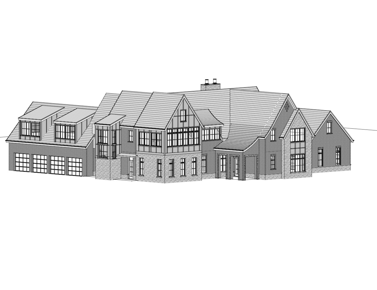 326 Gun Club Road Nashville, TN 37205 - Photo 10 of 12 a black white building with a outdoor space