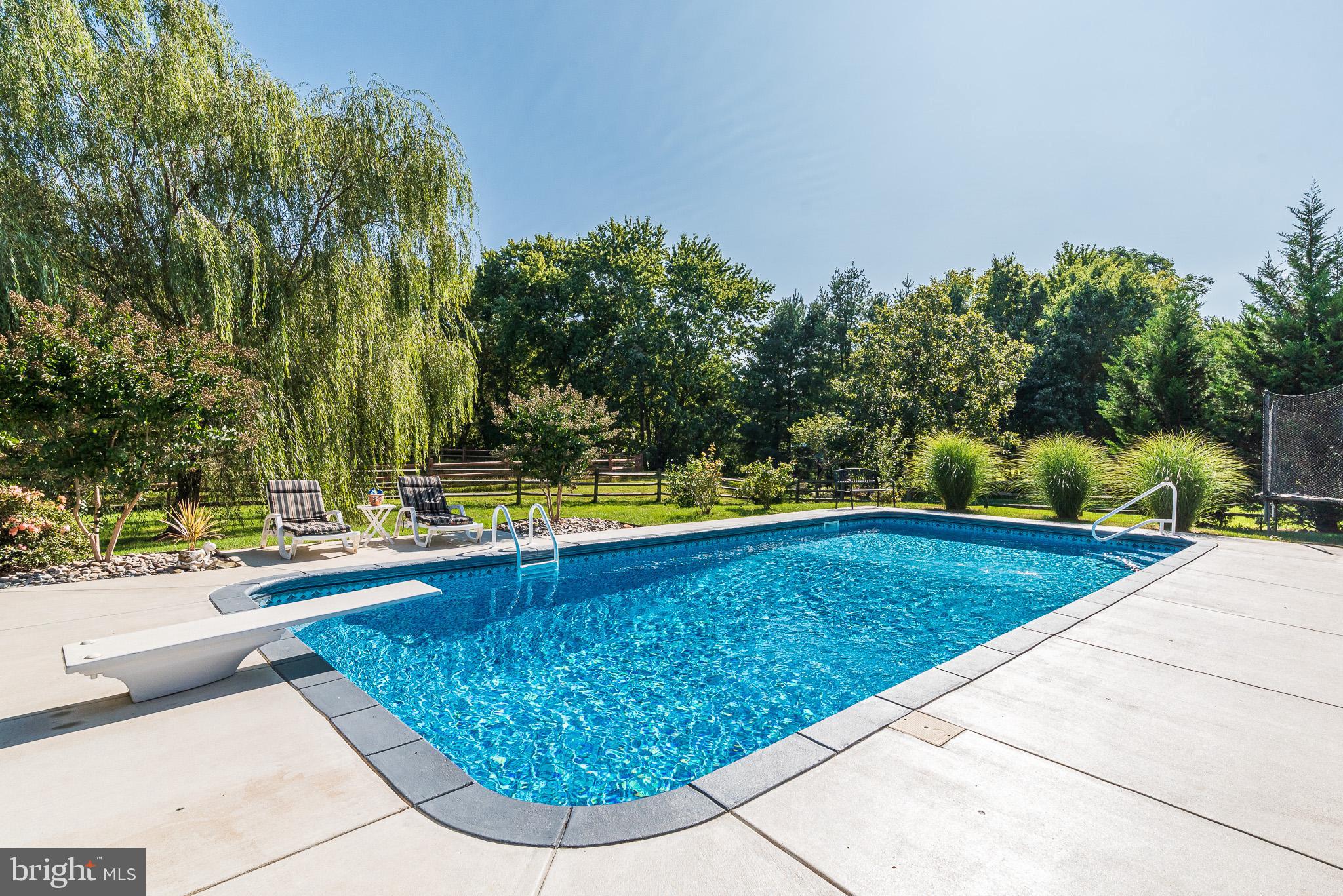 1907 Wagner Farm Road Bel Air, MD 21015 - Photo 54 of 67 a view of a swimming pool with a yard