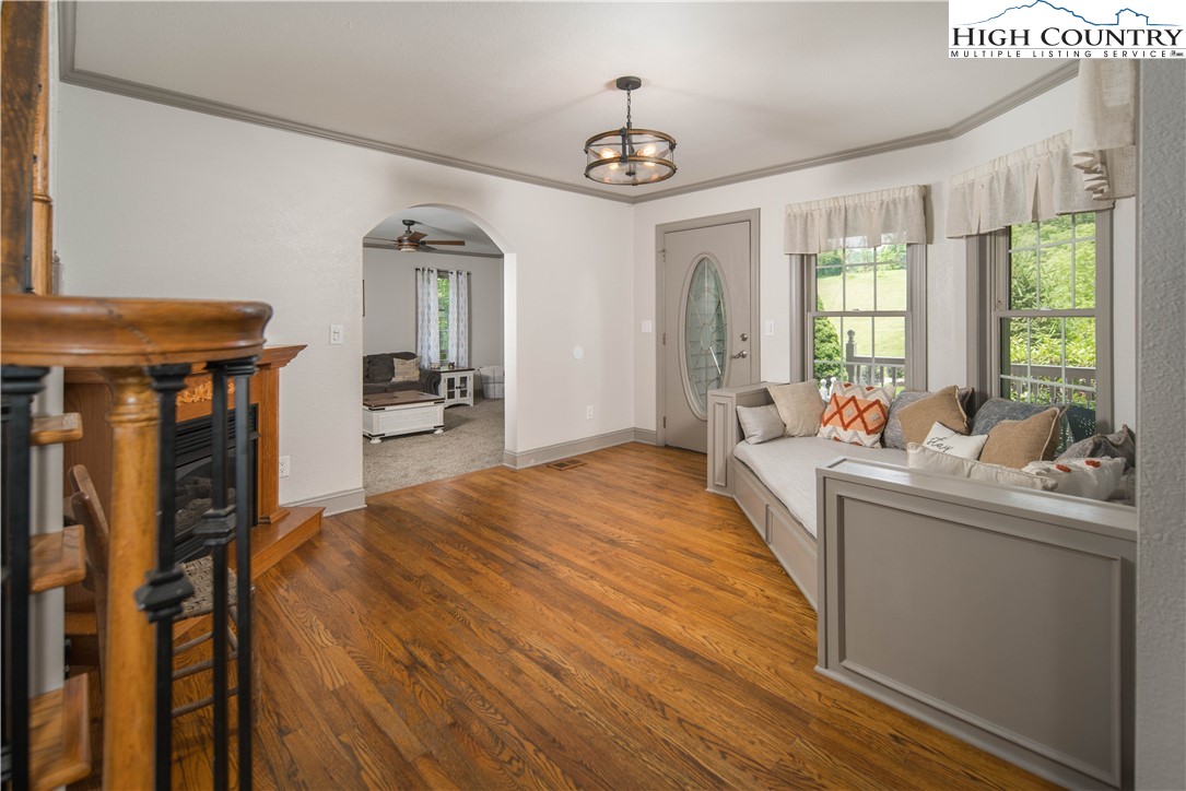 1527 Mabel School Road Zionville, NC 28698 - Photo 17 of 49 a living room with furniture and a window