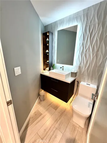 a view of a storage utility room